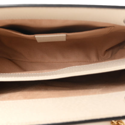 Gucci Textured Calfskin Web Small Ophidia Chain Shoulder Bag Mystic White 5 of 10