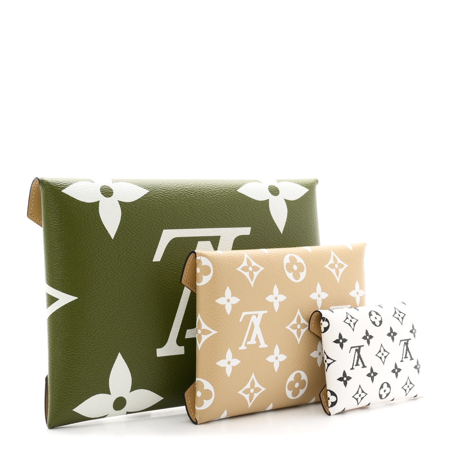 Louis Vuitton Monogram Giant Kirigami Pochette Set 3 of 9