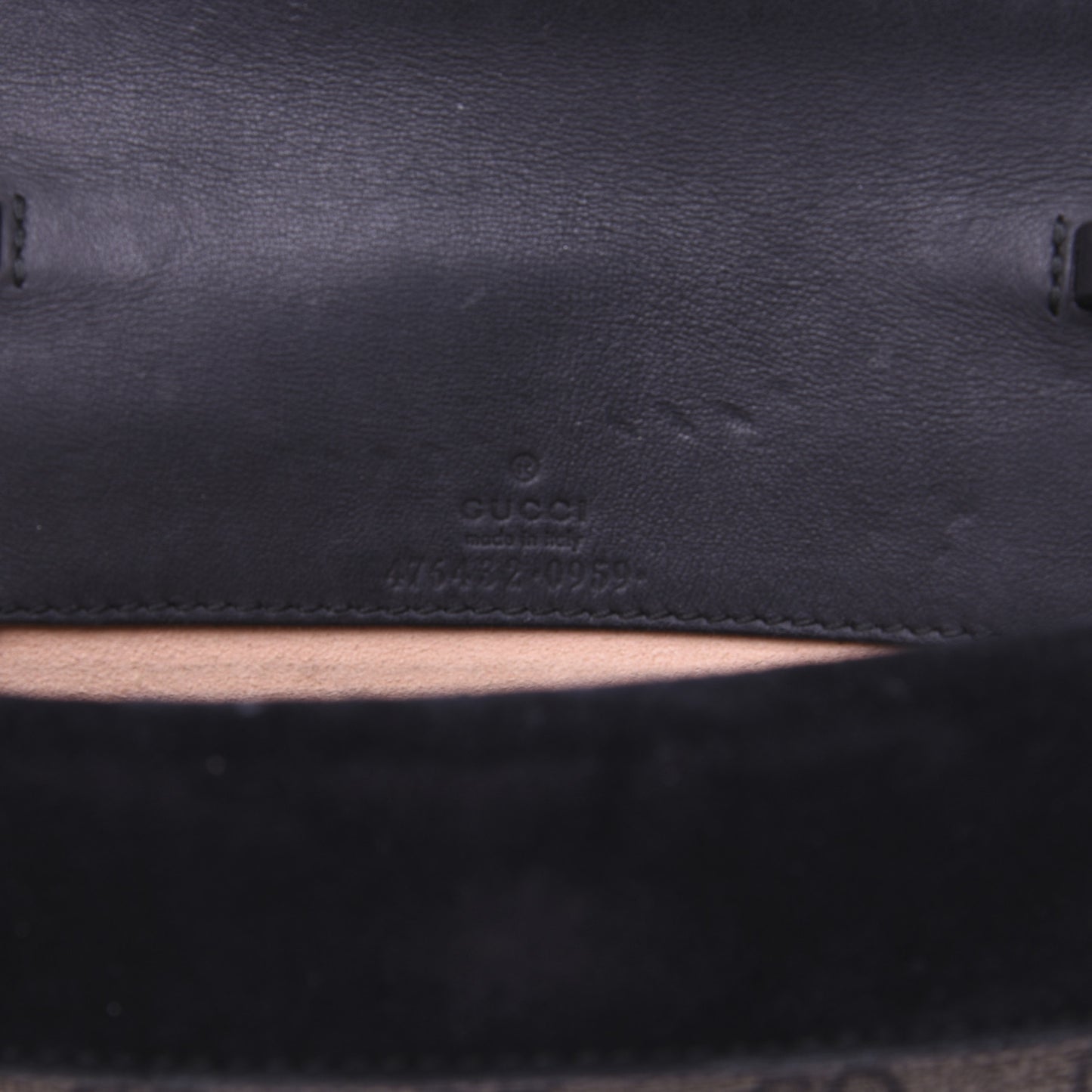 GG Supreme Monogram Super Mini Dionysus Shoulder Bag Black