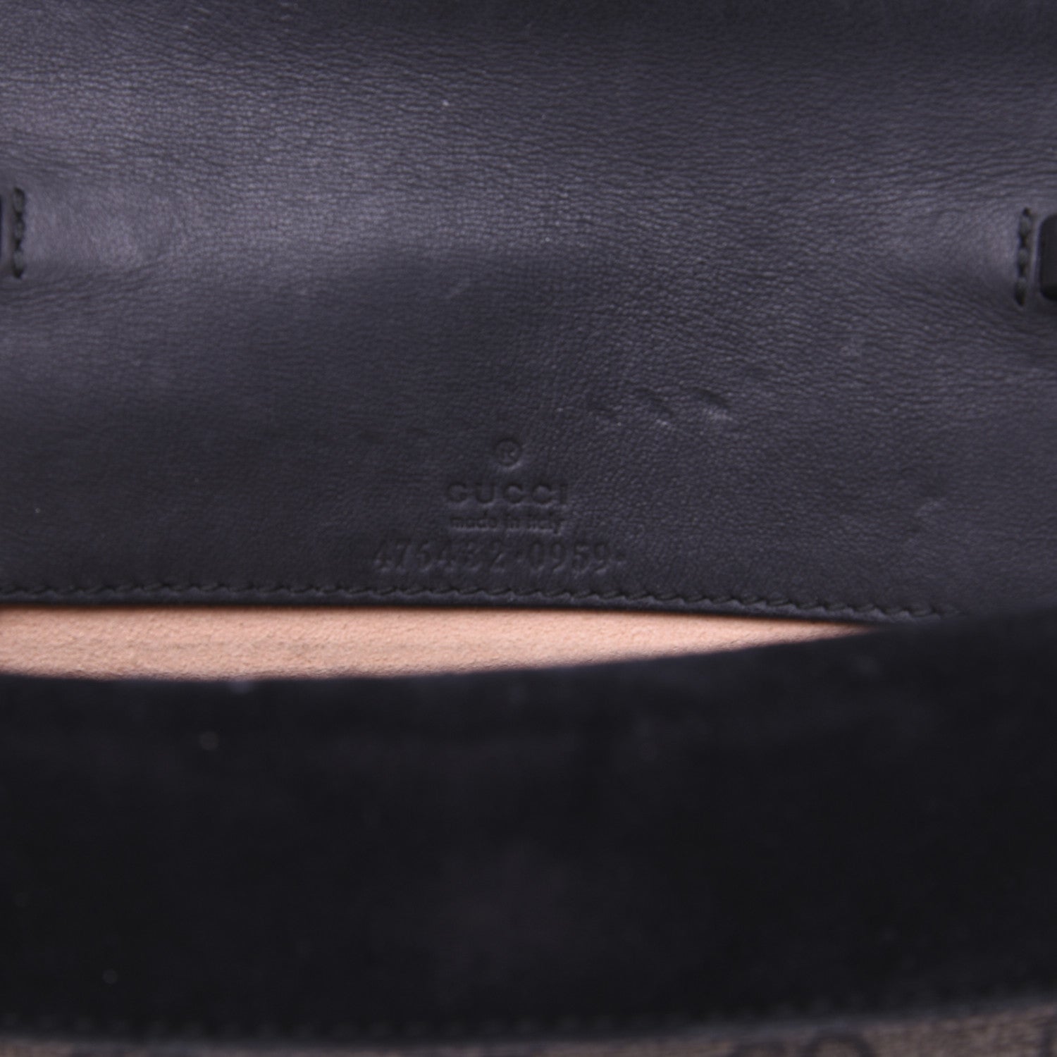 Gucci GG Supreme Monogram Super Mini Dionysus Shoulder Bag Black 8 of 16