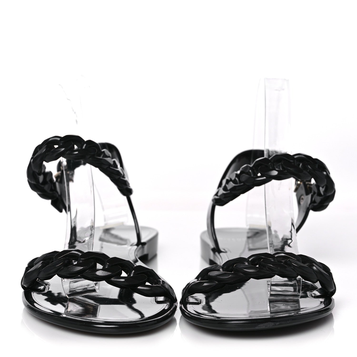 Givenchy Jelly Chain Nea Sandal Flats 40 Black 2 of 7