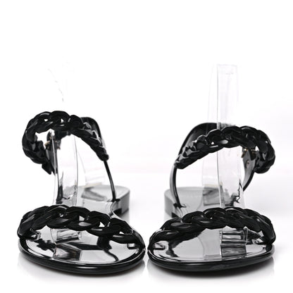 Givenchy Jelly Chain Nea Sandal Flats 40 Black 2 of 7