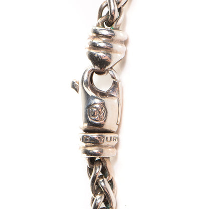 David Yurman Sterling Silver 4mm Wheat Chain Necklace 6 of 6