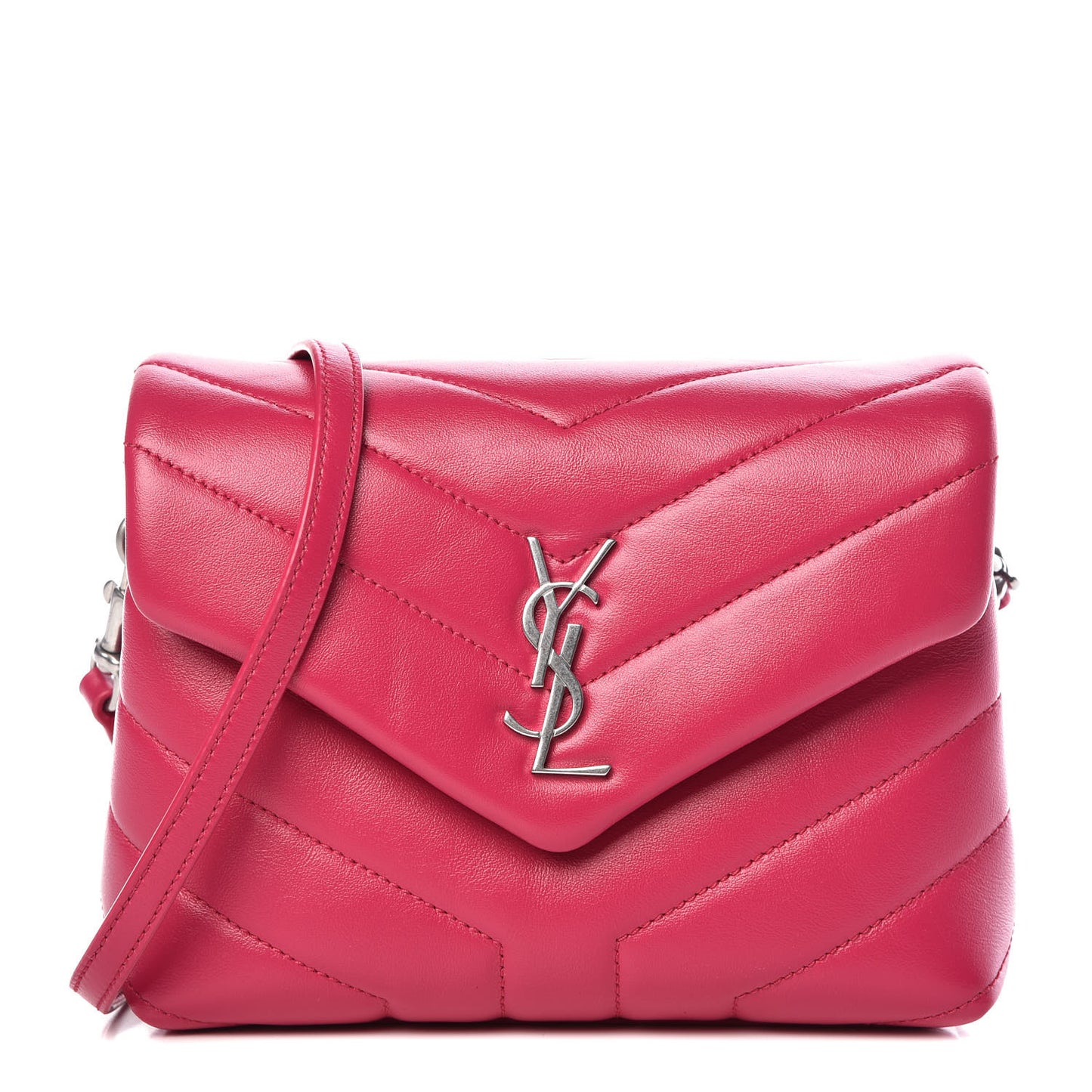 Calfskin Y Quilted Monogram Toy Loulou Crossbody Bag Freesia