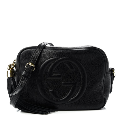 Gucci Pebbled Calfskin Small Soho Disco Bag Black 1 of 12
