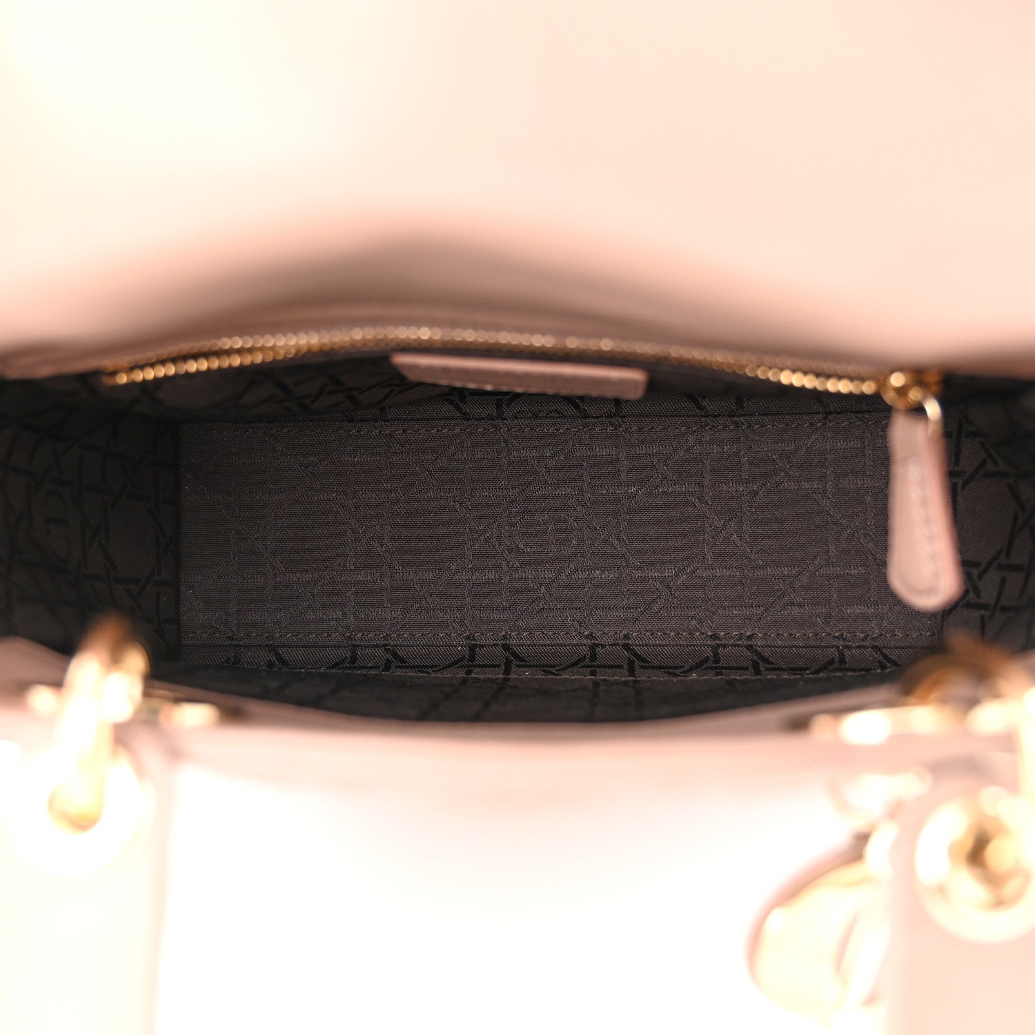 Christian Dior Lambskin Cannage Small Lucky Badges My Lady Dior Fard 5 of 17