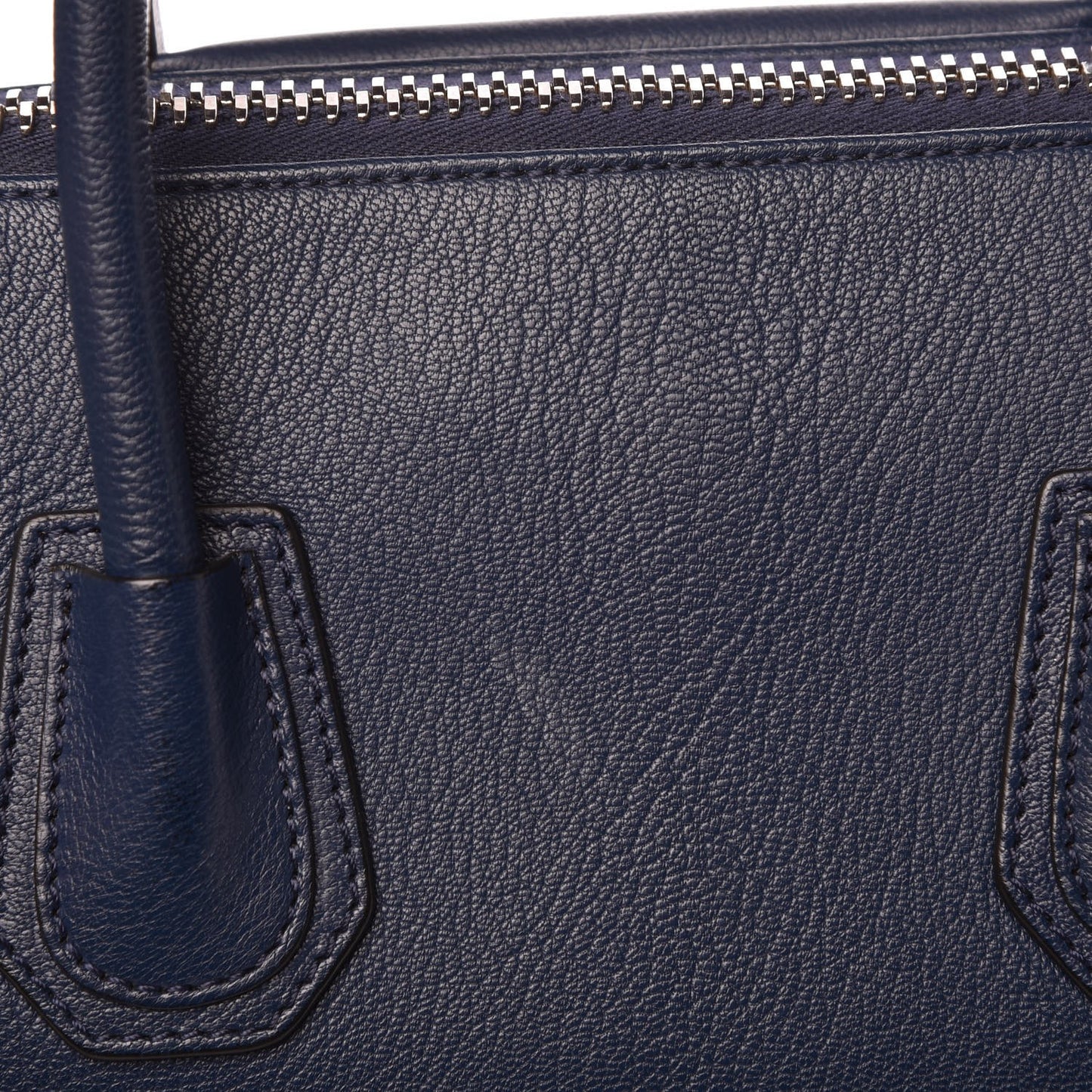 Sugar Goatskin Small Antigona Navy