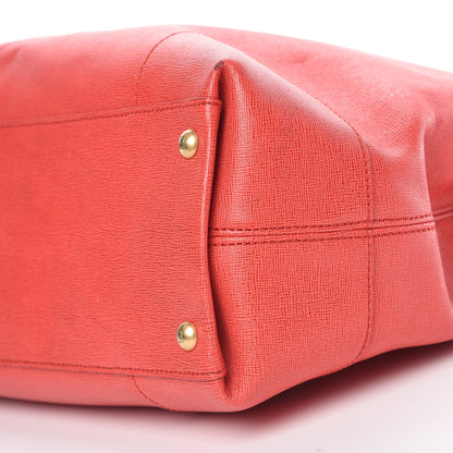 Fendi Vitello Elite Chameleon Shopper Tote Fragola 6 of 16