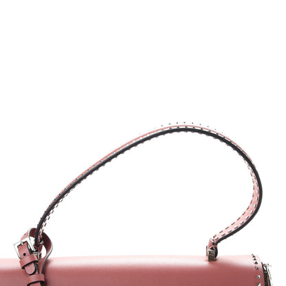 Valentino Garavani Vitello Rockstud Cabana Top Handle Bag Antique Rose 11 of 11