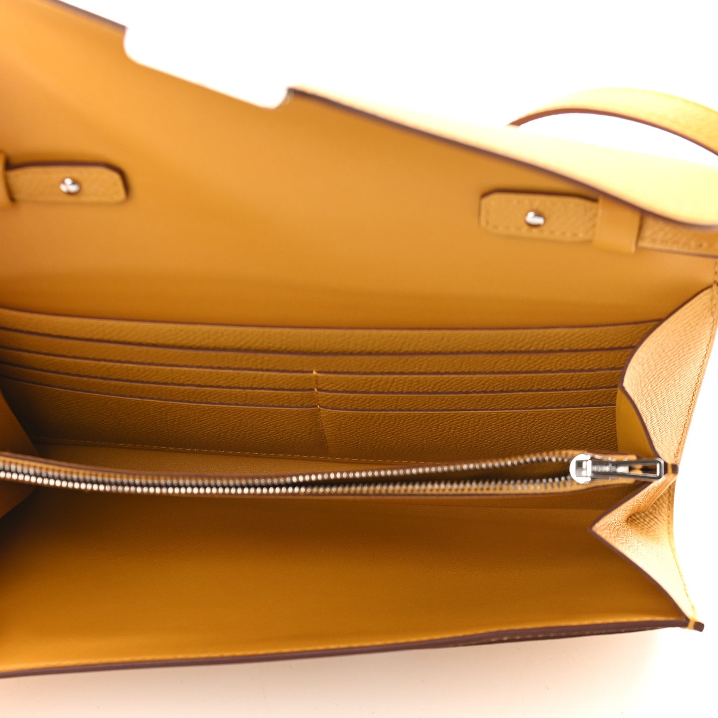 Epsom Constance Long Wallet To Go Jaune Ambre