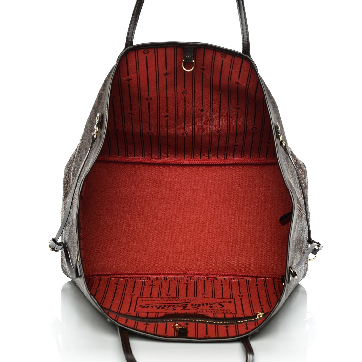 Louis Vuitton Damier Ebene Neverfull GM 5 of 6