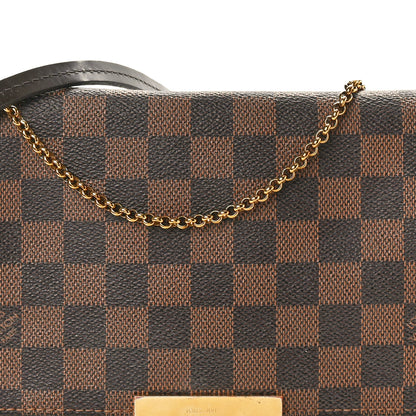 Louis Vuitton Damier Ebene Favorite MM 8 of 11