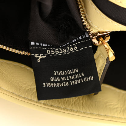Fendi Nappa FF 1974 Embossed Large Baguette Banana 8 of 12