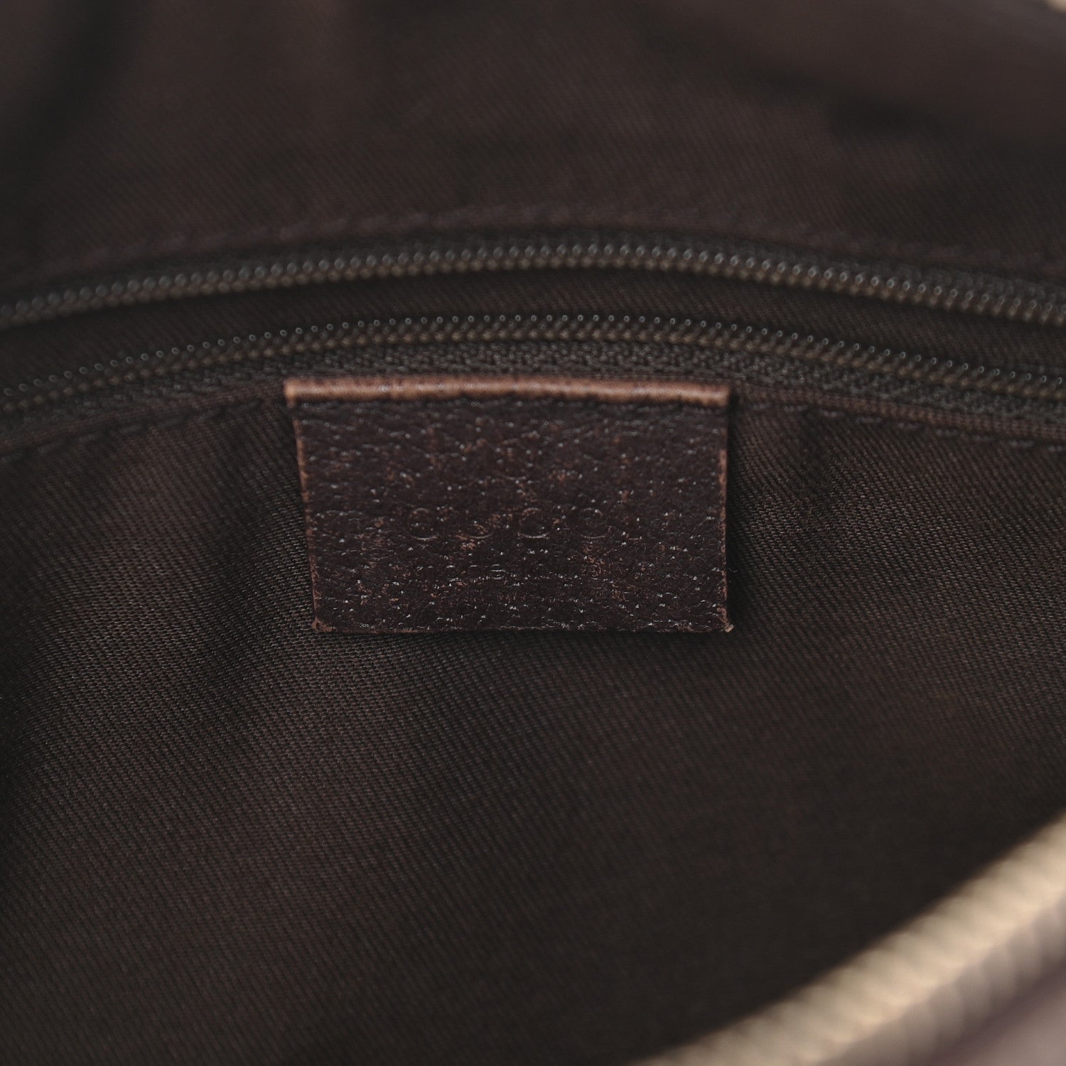 Gucci Monogram Small Abbey Boston Dark Brown 5 of 10