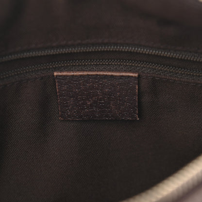 Gucci Monogram Small Abbey Boston Dark Brown 5 of 10