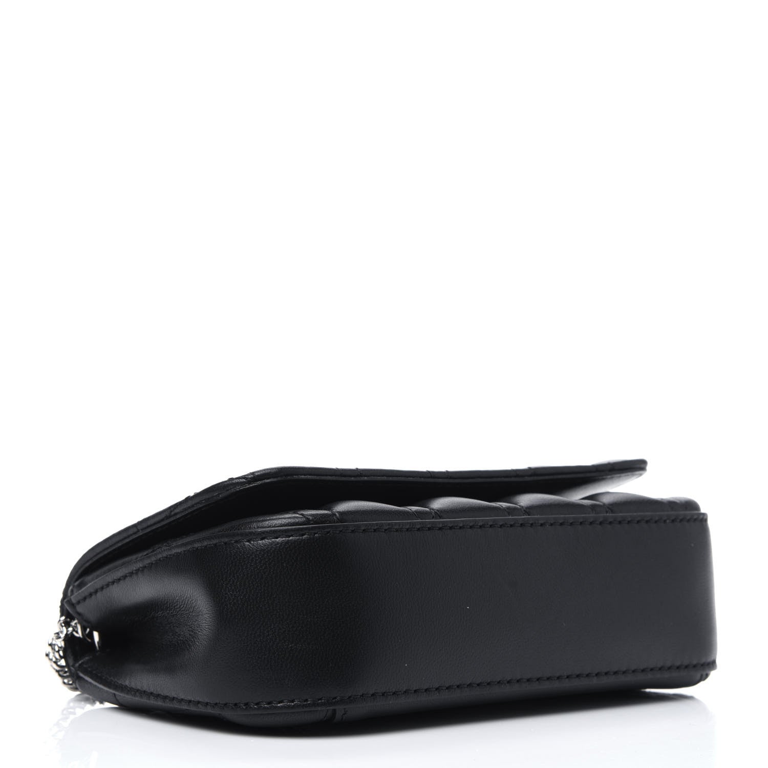 Versace Nappa Quilted Virtus Evening Bag Black 4 of 14
