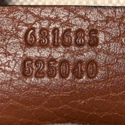Gucci New Denim GG Monogram Medium Ophidia Shopping Tote Blue Tea Cuir 8 of 15