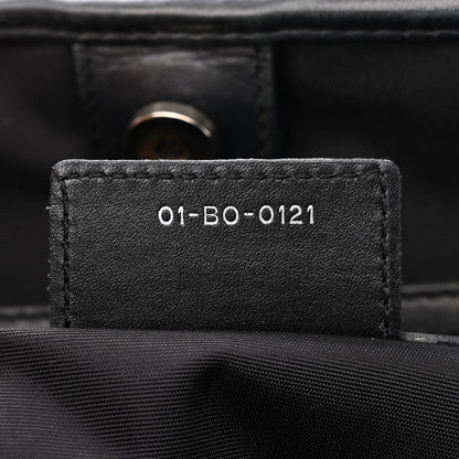 Christian Dior Coated Canvas Cannage Medium Panarea Tote Black 7 of 18