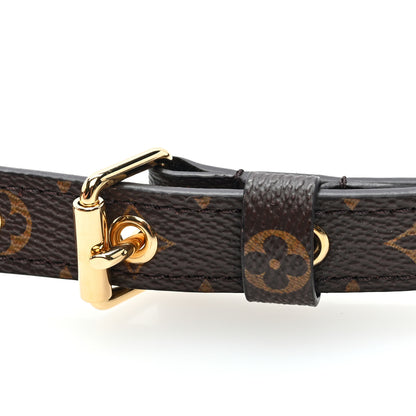 Louis Vuitton Monogram Bandouliere 20mm Adjustable Shoulder Strap 3 of 4