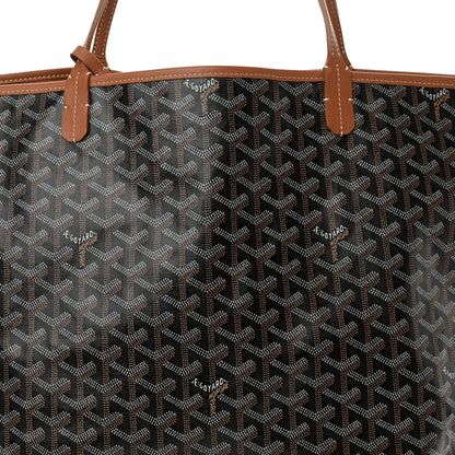 Goyard Goyardine Reversible Anjou GM Black Gold 9 of 12