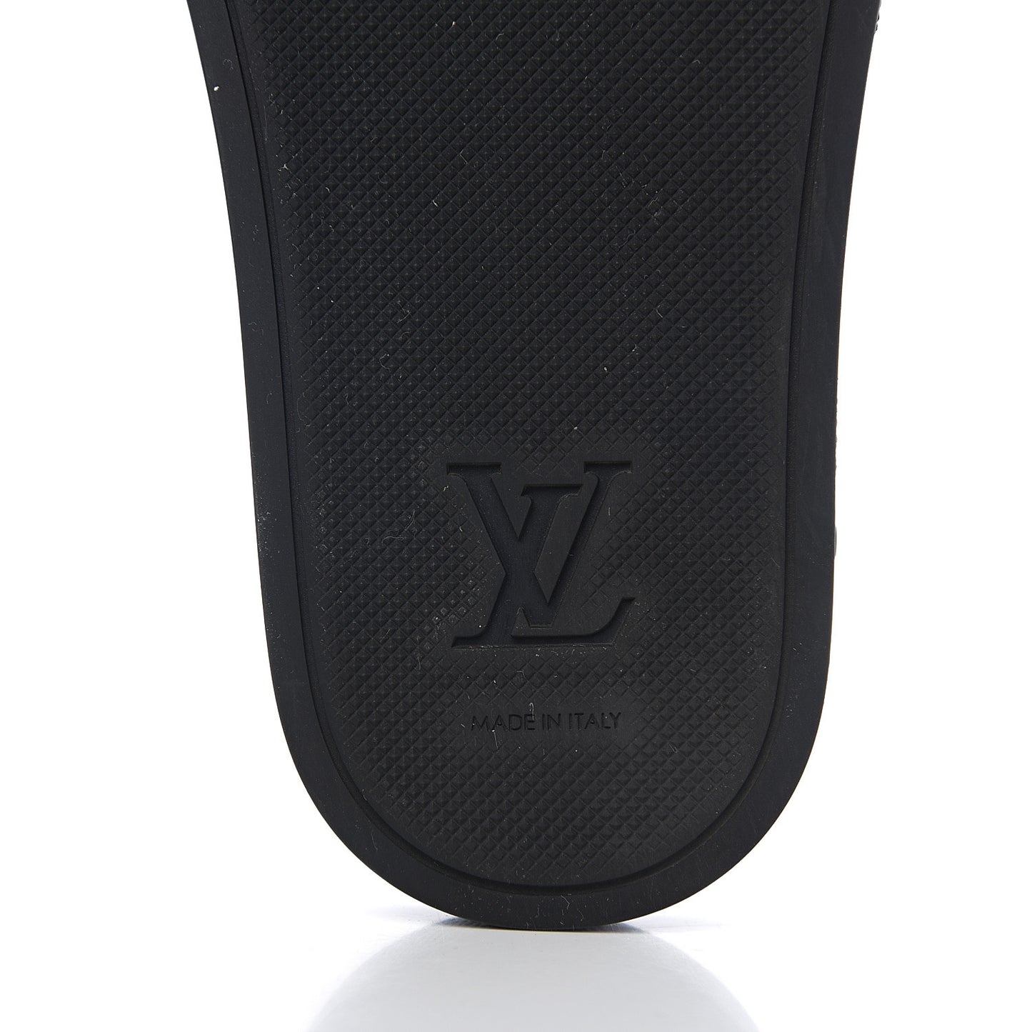 Rubber Monogram Mens Waterfront Mules 5 Macassar