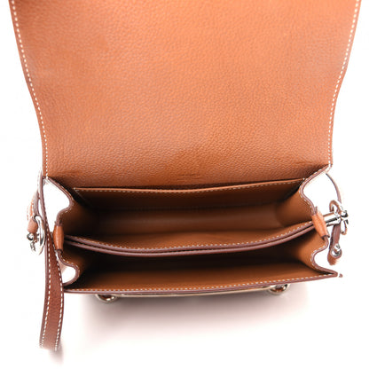 Hermes Barenia Faubourg Mini Sac Roulis Fauve 5 of 12