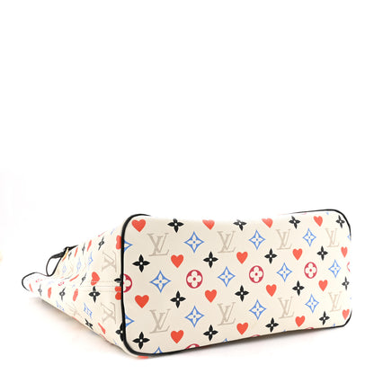 Louis Vuitton Game On Neverfull MM White 5 of 12