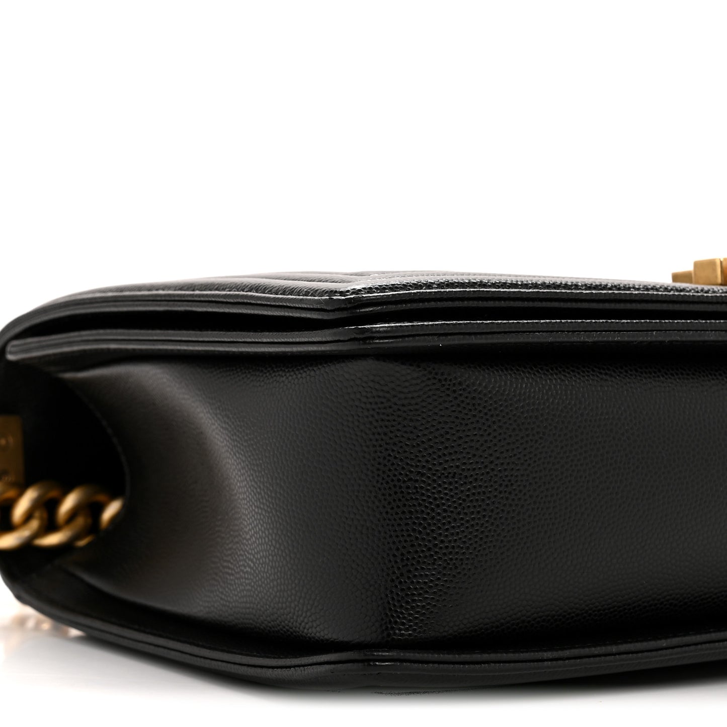 Caviar Quilted New Medium Boy Flap Black