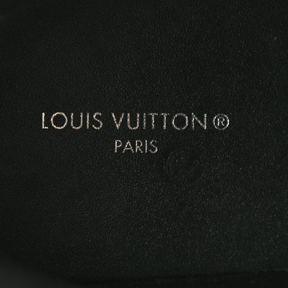 Louis Vuitton Patent Monogram Ruby Flat Ankle Boots 37 Black 6 of 9