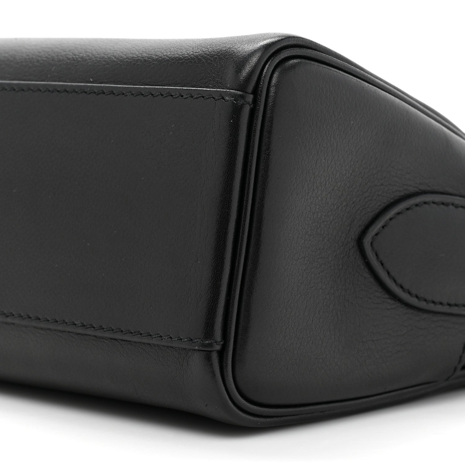 Hermes Evercolor Kelly Messenger PM Black 6 of 9