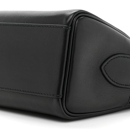 Hermes Evercolor Kelly Messenger PM Black 6 of 9
