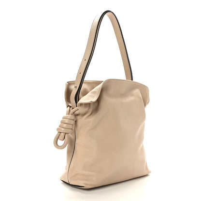Loewe Calfskin Small Flamenco Knot Bag Ivory 3 of 8