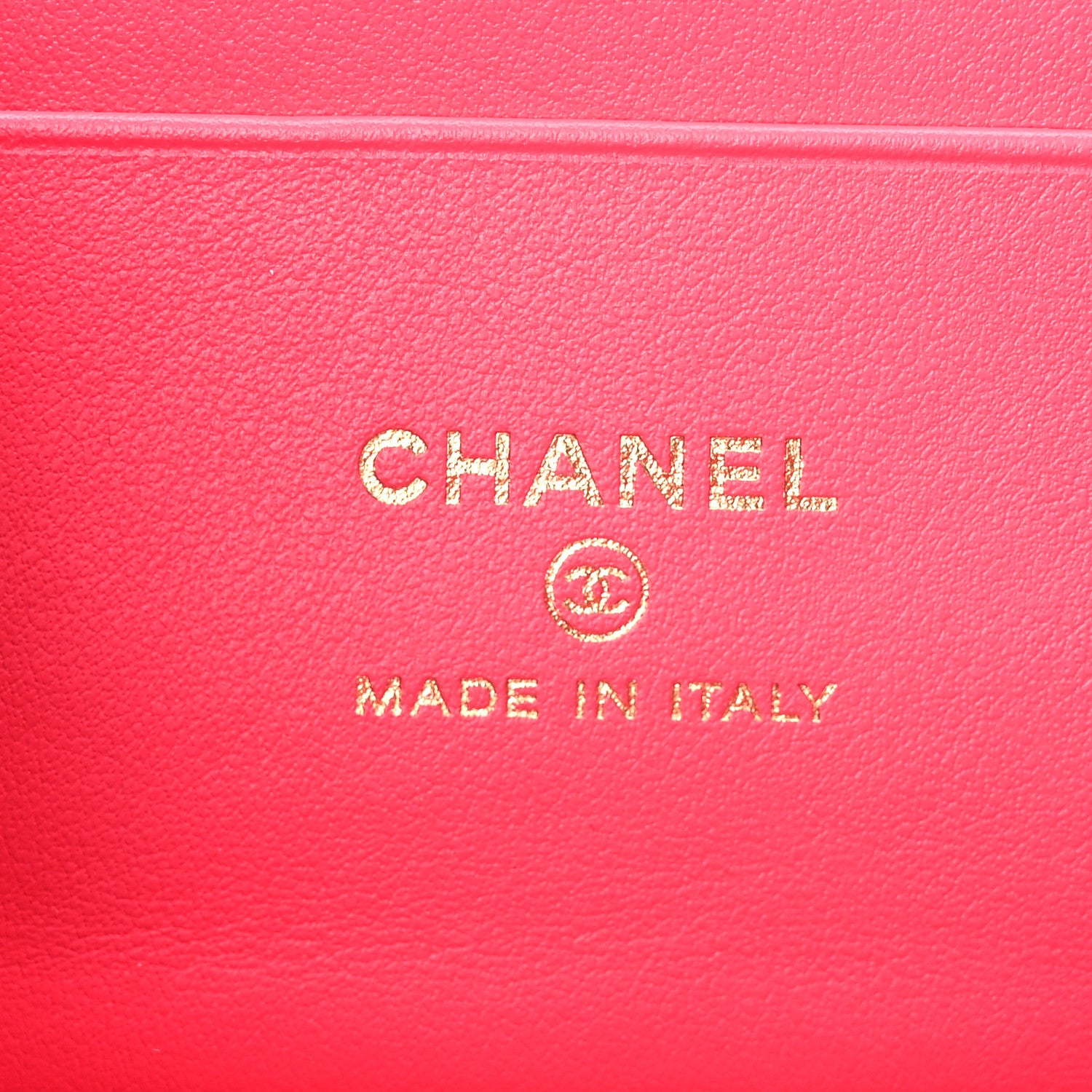 Chanel Caviar Quilted Top Handle Slim Vanity With Chain Fuchsia 5 of 10