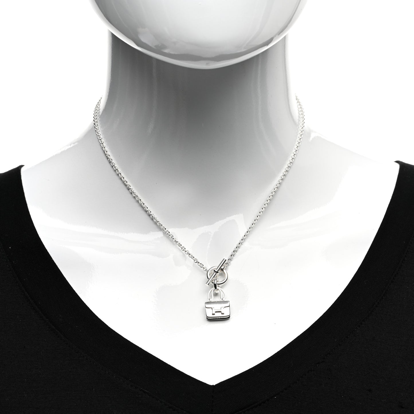 Sterling Silver Constance Amulettes Pendant Necklace