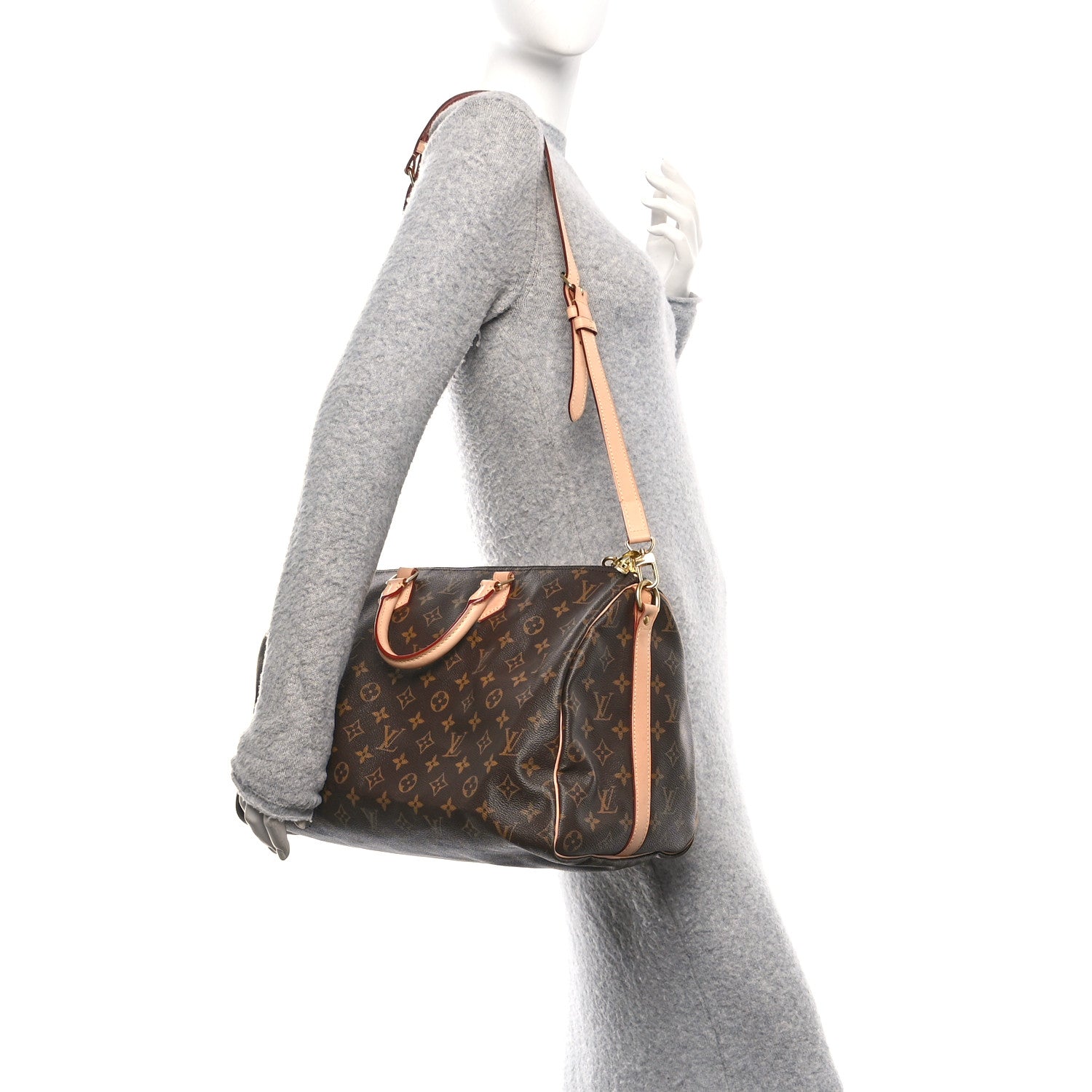 Louis Vuitton Monogram Speedy Bandouliere 40 2 of 9