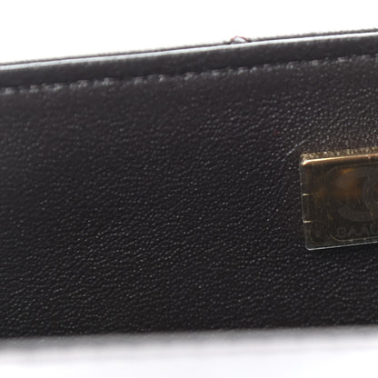 Chanel Lambskin Quilted Mini Rectangular Flap Dark Brown 7 of 10