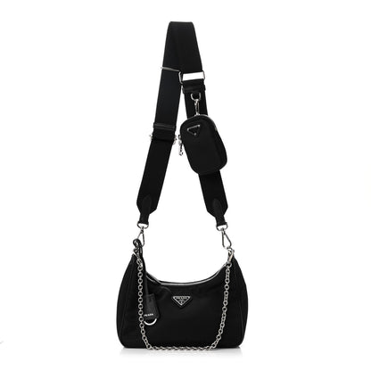 Prada Nylon Re-Edition 2005 Shoulder Bag Black 1 of 9