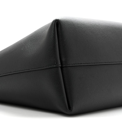 Saint Laurent Calfskin Large Shopping Tote Black 10 of 15