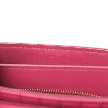 Celine Calfskin Quilted Small C Bag Pink 7 of 13