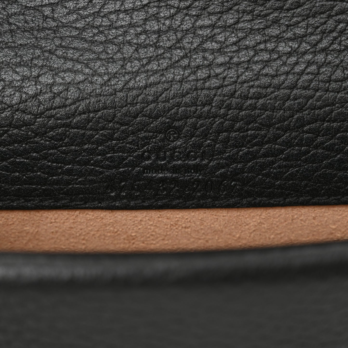 Calfskin Super Mini Dionysus Shoulder Bag Black