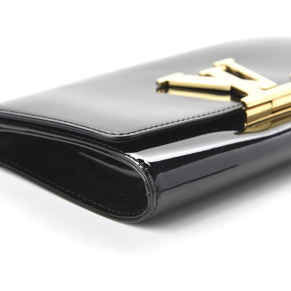 Louis Vuitton Patent Louise Wallet Black 6 of 9