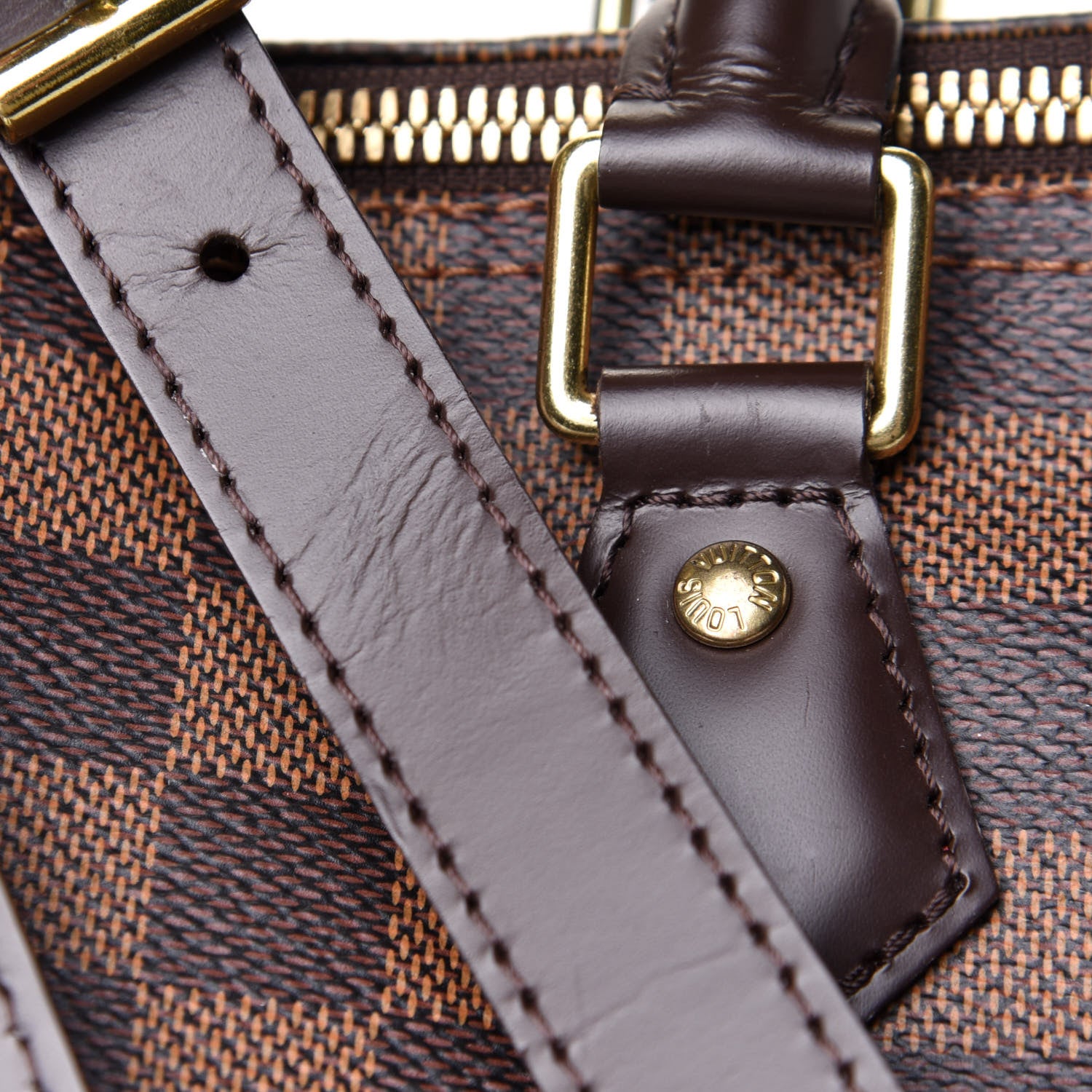Louis Vuitton Damier Ebene Speedy Bandouliere 25 12 of 14