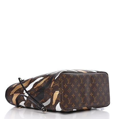 Louis Vuitton X LOL Monogram Neverfull MM Gold Silver 4 of 11