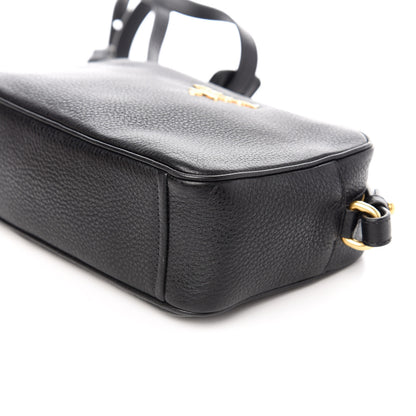 Prada Vitello Daino Camera Crossbody Black 8 of 9