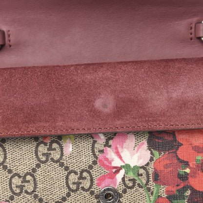 Gucci GG Supreme Monogram Blooms Super Mini Dionysus Shoulder Bag Beige Multicolor Dry Rose 10 of 12
