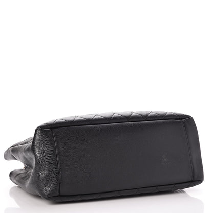 Chanel Caviar Quilted Grand Shopping Tote GST Black 4 of 10