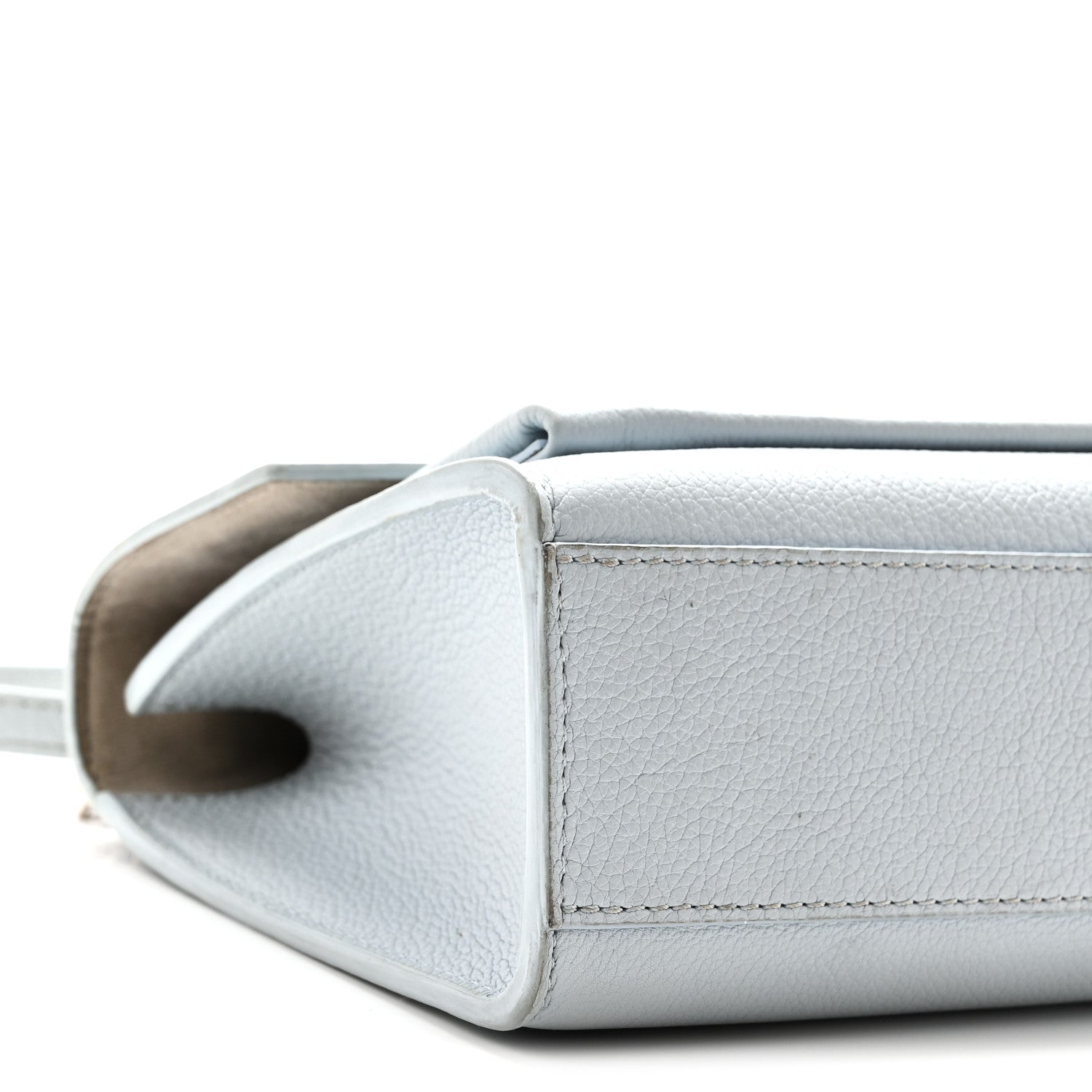 Louis Vuitton Soft Calfskin Mylockme Chain Bag BB Olympe Blue 8 of 9