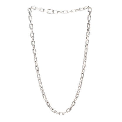 David Yurman Sterling Silver 5.5mm Madison Necklace 3 of 4