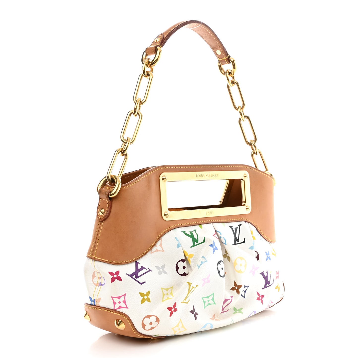 Monogram Multicolor Judy MM White