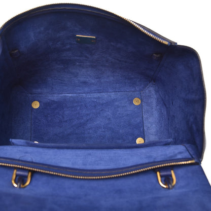 Celine Grained Calfskin Mini Belt Bag Indigo 7 of 12